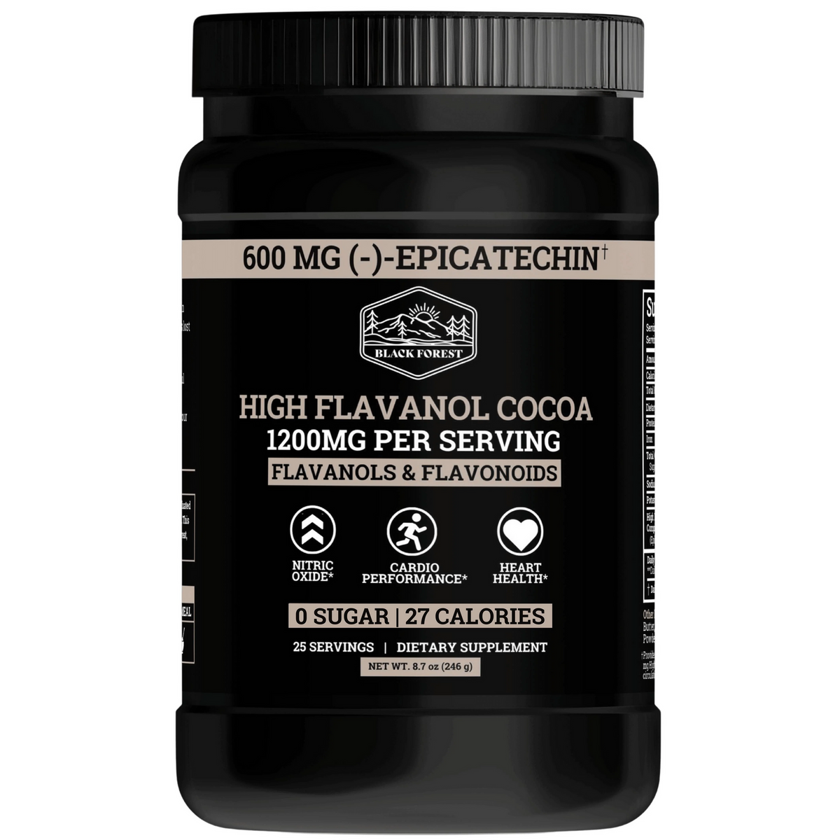 0 SUGAR & ONLY 27 CALORIES