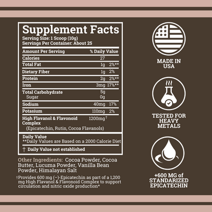 0 SUGAR & ONLY 27 CALORIES